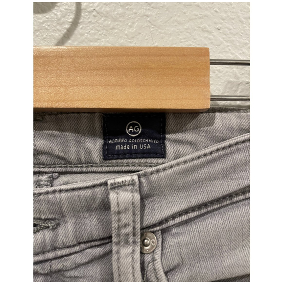 ADRIANO GOLDSCHMIED The Legging Ankle Super Skinny Ankle Grey Jeans - Picture 2 of 6